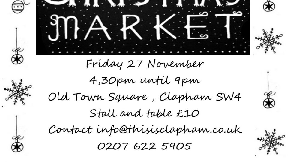 Clapham Xmas Market